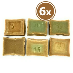 6 x Aleppo-Seife à 50g. Probier Paket Gästeseife Miniseife vegan #Alepposeife - Bild 1 von 10