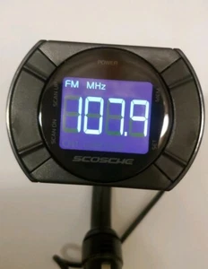 Scosche FMTD13-SP1 Digital FM transmitter with Back Lit Display & Flex-Neck - Picture 1 of 4