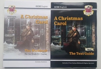CGP GCSE A Christmas Carol The Text Guide & The Workbook (Includes Answers)... - Image 1 of 4