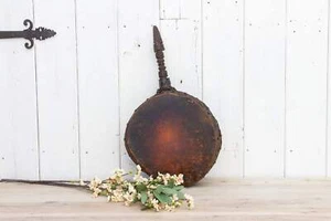 Antique Nepalese Carved Shaman Drum - Picture 1 of 12