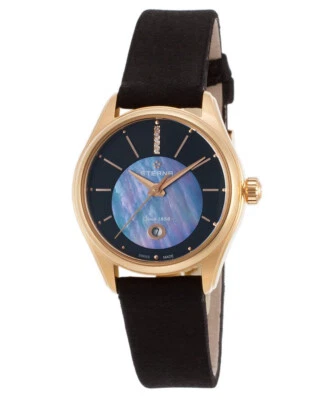 Швейцарские автоматические женские часы Eterna Avant-Garde с бриллиантами швабра $2895 НОВЫЕ - Изображение 1 из 4