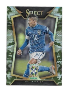 2015-16 Select Soccer NEYMAR JR Camo Parallel 018/249 - BRAZIL - #22 - Bild 1 von 2