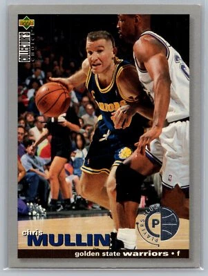 1995-96 Collector's Choice Player's Club Chris Mullin #117 Golden State Warriors - Image 1 of 2