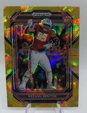 2023 Prizm Draft Picks Football GOLD CRACKED ICE Parallels 1-200 You Choose!