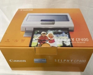 Canon Selphy CP400 Compact Photo Printer New Open Box All accessories, Manual CD - Picture 1 of 14
