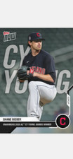 2020 TOPPS NOW AL CY YOUNG WINNER CARD CLEVELAND INDIANS SHANE BIEBER #OS-31