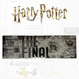 Harry Potter silver plated Quidditch World Cup ticket - limited edition replica - Picture 1 of 5