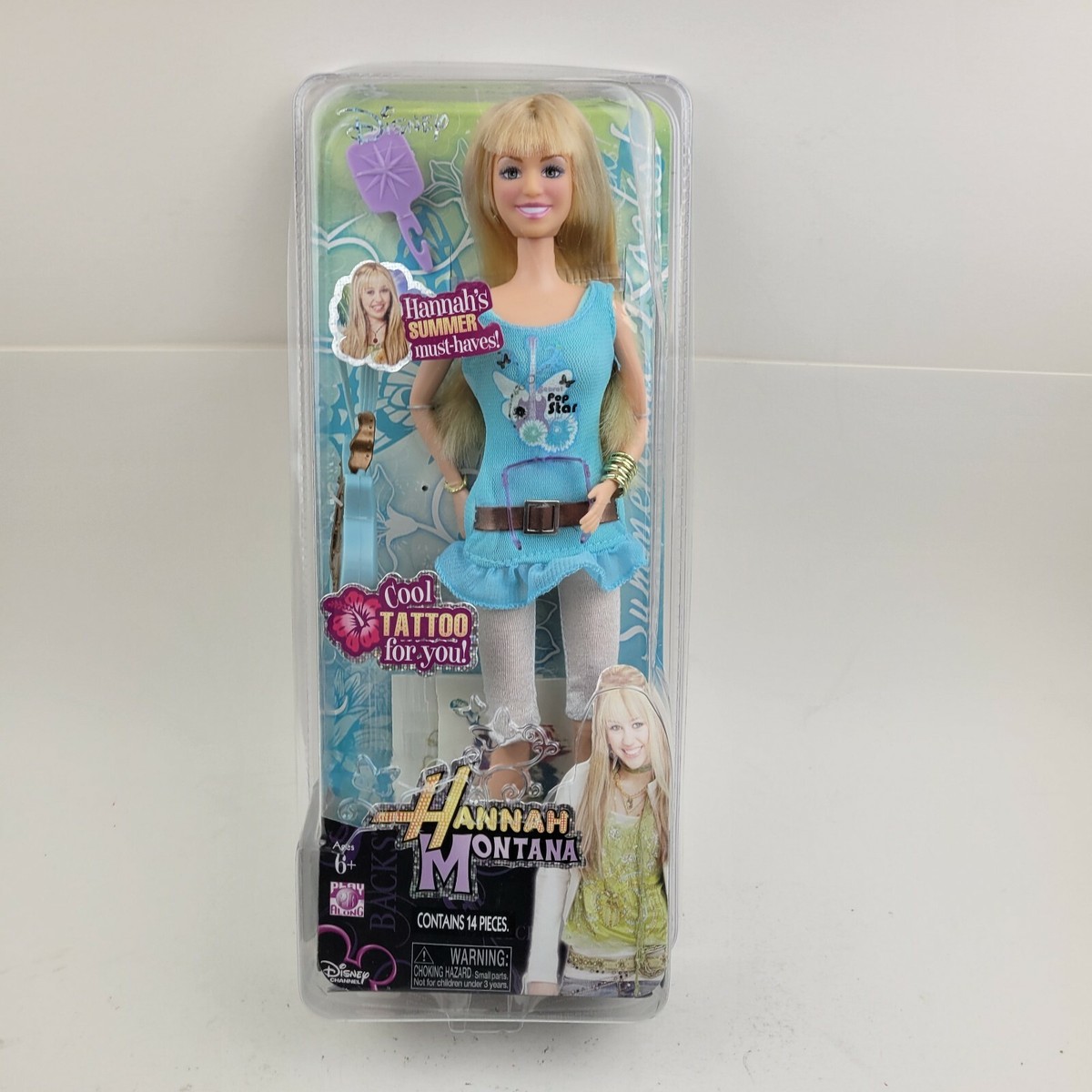 未開封品Hannah Montana フィギュア Doll 人形 バービーレア品 Hannah Montana Secret Celebrity Popstar Doll & Outfit 2007