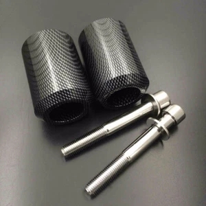 Carbon Frame Slider Crash Falling Protector For 2004-2012 Yamaha FZ6/FZ-6N/FZ-6S - Picture 1 of 6