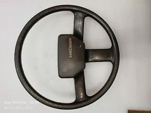 TOYOTA LANDCRUISER 70 SERIES 3 SPOKE STEERING WHEEL FJ70 BJ70 RJ70 HJ75 - Picture 1 of 14