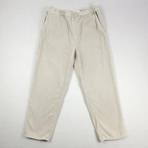 Pantalón BDG PJ Para Hombre 34x32 Beige Algodón Pinwale Pana Tirar con Cordón Bolsillos - Imagen 1 de 15