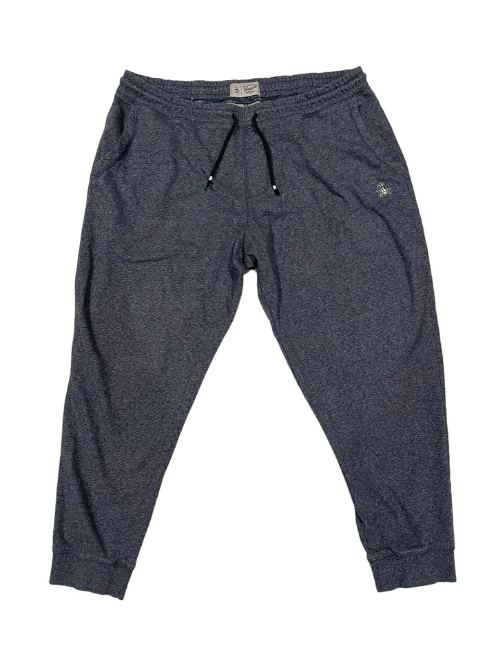 Pantalones deportivos Penguin azules para hombre talla 2XL 38x29 buen estado 🐧 Foto 1 de 4