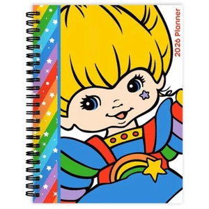 2026 Rainbow Brite Medium Weekly Monthly Planner - Picture 1 of 10