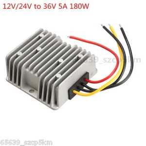 NEW Voltage Booster Power DC Converter Step Up Regulator 12V/24V to 36V 5A 180W - Picture 1 of 3