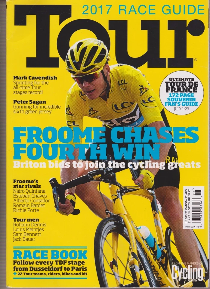 CYCLE WEEKLY MAGAZINE TOUR THE ESSENTIAL 2017 RACE GUIDE. - Image 1 of 1
