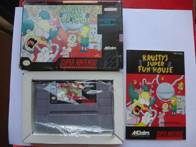 Krusty's Super Fun House (Super Nintendo Entertainment System, 1992) - Image 1 of 4