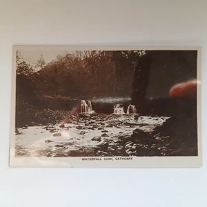 Linn Waterfall CATHCART – Glasgow – Real Photo Postcard - Picture 1 of 3