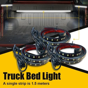 60'' 3 Pieces Truck Bed Lighting Strip Kit 270 LED fits Ram - Picture 1 of 10
