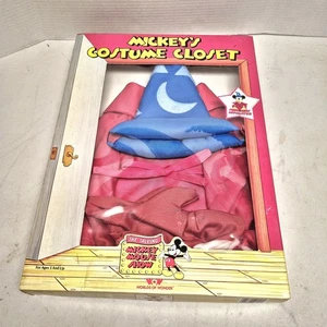 Worlds of Wonder Disney Mickey Mouse Kostüm Schrank Zauberlehrling 3 UP - Bild 1 von 4