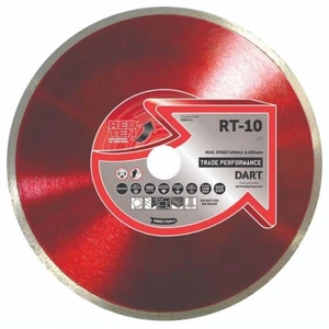 DART Red Ten RT-10 Glattschliff Diamant Keramikfliesen Klinge 150 mm x 22 mm 6" - Bild 1 von 1