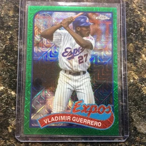 2024 Topps Serie 1 - 1989 Paquete Plata Vladimir Guerrero #T89C-22/99 Verde - Imagen 1 de 2