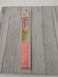 Vintage J&P Cappotti Collo Apertura Cerniera Metallo 20" Dk Rose 32-B - Foto 1 di 4