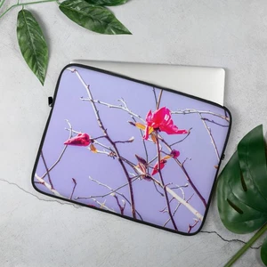 Premium Laptop Sleeve 13"/15" - Original Pink Magnolia Nature Photography Art - Afbeelding 1 van 4