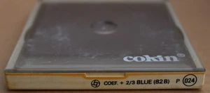 Cokin COEF  +2/3 BLUE 82B   P  024   filter - Picture 1 of 2