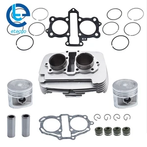 Engine Cylinder Assembly Kit Piston Gasket For Honda Rebel 250 CMX250 1996-2015 - Bild 1 von 11