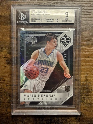 2015-16 Panini Limited - Spotlight Silver #189 Mario Hezonja /49 (RC) - Image 1 of 2