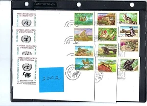 Cubiertas de primer día de especies en peligro de extinción 2002 (12) - UNPA frescas - Imagen 1 de 1