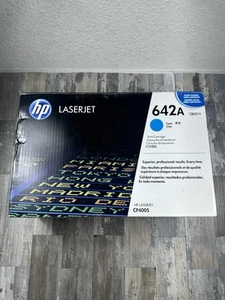 HP Inc. HP 642A (CB401A) Black Original LaserJet Toner Cartridge - Open Box - Picture 1 of 10