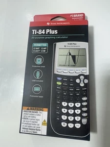 NEW TI-84 Plus Graphing Calculator w/ USB Preloaded Apps Exam Approved - SEALED - Picture 1 of 2