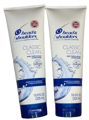 2 X Head & Shoulders Classic Clean Dandruff Conditioner 10.9 fl oz DISCONTINUED - Image 1 of 4