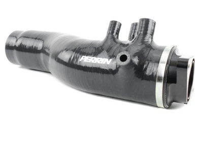 Perrin for 2015+ Subaru WRX Black 3in Turbo Inlet Hose w/ Nozzle - Image 1 of 3