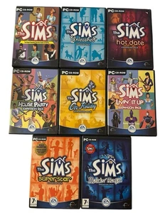 Die Sims Konvolut mit sieben Erweiterungspacks tolles Konvolut komplett getestet - Bild 1 von 3