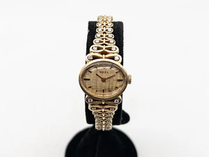 Reloj Rolex vintage de oro amarillo de 14 k de 26 mm con diamantes VS G de 1,50 quilates de 1,50 quilates para dama con garantía - Imagen 1 de 7