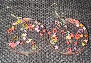 harz schmuck handarbeit ohrringe - Bild 1 von 2