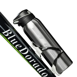 Stainless Steel Cycling Mug Insulated Bike Water Bottle with Straw Lid & Flex... - Picture 1 of 9