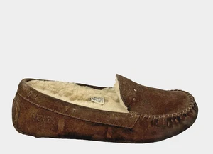 UGG Australia Dakota Lammfell 5133 braune Slipper Mokassins Damengröße 8 - Bild 1 von 9