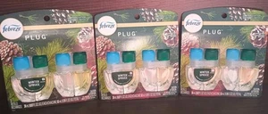 WINTER SPRUCE TREE Febreze Plug-Ins PLUG Limited Edition (3 Packs Of 2) Total 6 - Picture 1 of 3