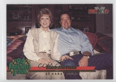 1994 Wheels 33 Karat Gold Harry Gant Peggy and #31 HOF - Image 1 of 2