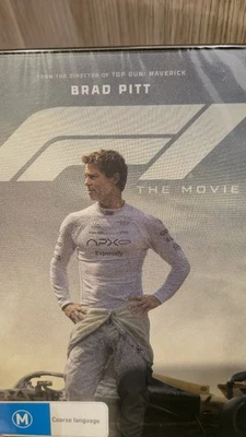 F1 The Movie (Dvd-2025)*Joseph Kosinski*Brad Pitt*Region 4* - image 1 of 2