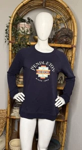 Pendleton Pullover mittelblau mit Logo - Bild 1 von 7