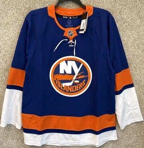 Adidas Authentic NHL Herren New York Islanders Trikot Größe 54 Fight Strap Neu mit Etikett $ 180 - Bild 1 von 19