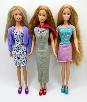 Barbie Teen Skipper/Courtney Lote de 3 Muñecas Revestidas en Fashion Avenue Años 90’s Foto 1 de 4