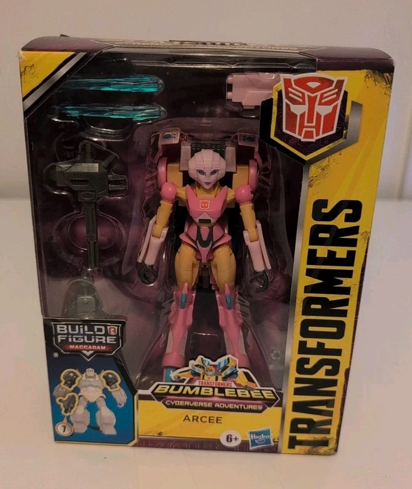 Transformers Bumblebee Cyberverse Adventures Deluxe Class Arcee Action Figure - Image 1 of 4