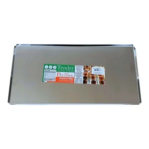 Vassoio 35x20 cm per Pasticceria / Bar / Gastronomia in Acciaio Inox | Vetrina - Foto 1 di 2