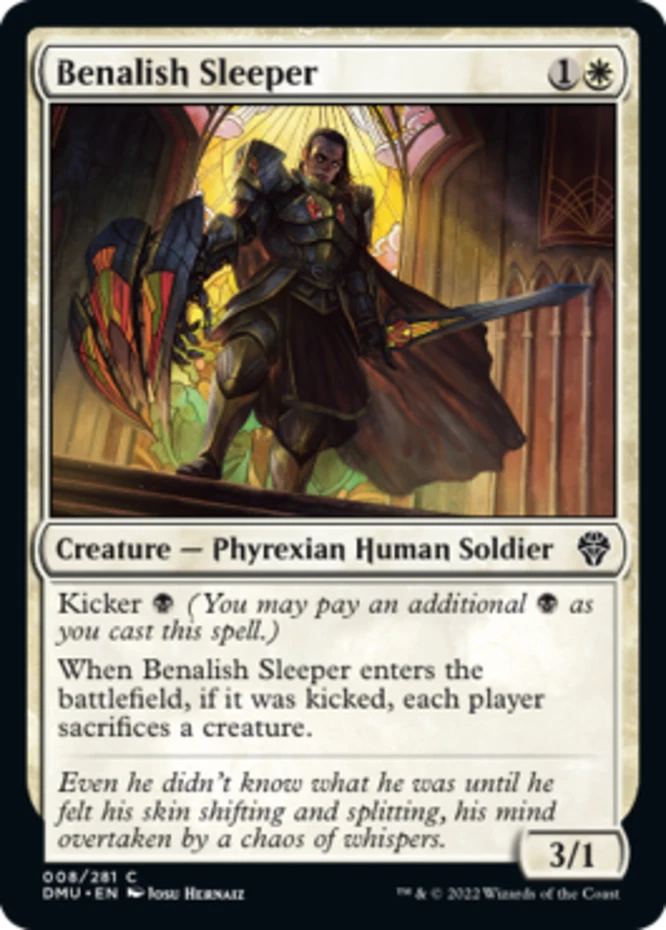 x1 Benalish Sleeper - Dominaria United - NM - MTG - Image 1 of 1