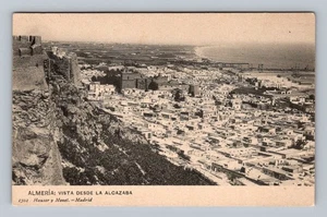 Postcard Spain Almeria Vista Desde La Alcszaba Madrid  - Picture 1 of 2